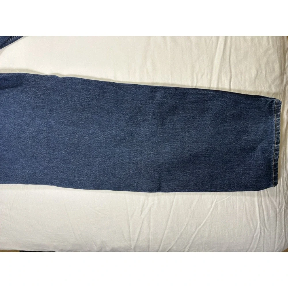 Vintage Levis 550 Jeans Mens 36x32 Medium Blue Relaxed Fit Tapered Leg Denim 90s